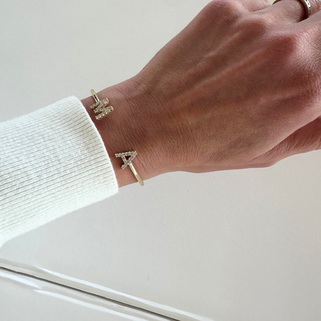 Two Letter Cuff