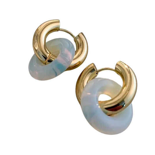 Opal Hoops