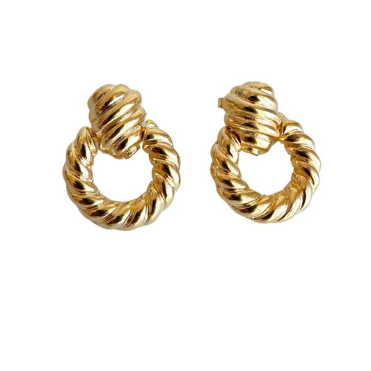 Golden Rope Earrings