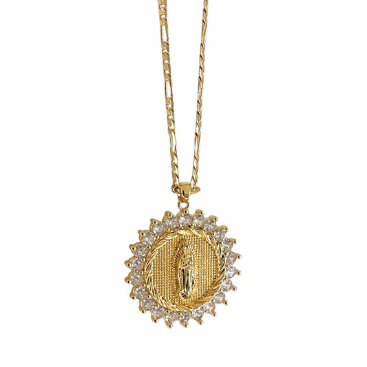 Golden Mary Pendant